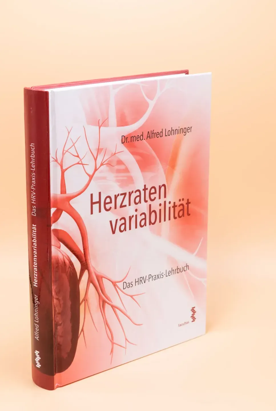 Fachbuch 'Herzratenvariabilität' von Dr. med. Alfred Lohninger – professionelle Produktfotografie Wien